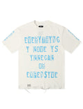 November Reign Everything I Love Hand Shredded Tee