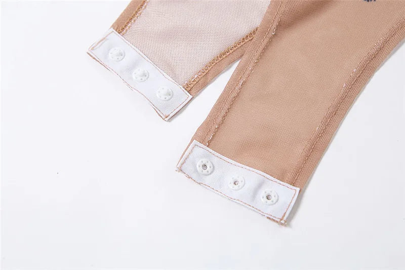Print tight-fitting Long-Sleeved Bodysuit
